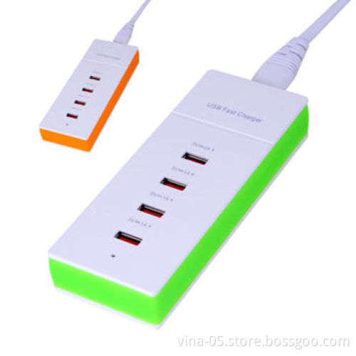 USB Power Strip Charger for iPad, iPhone and Tablet